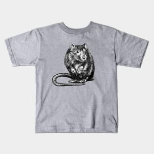 Rat in Ink Kids T-Shirt